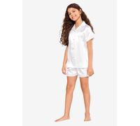 Lipsy Pyjama rose / blanc, Taille 164
