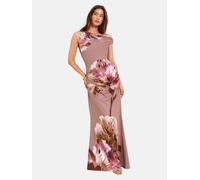 Lipsy Robe beige clair / umbra / mauve / bleu violet, Taille 38