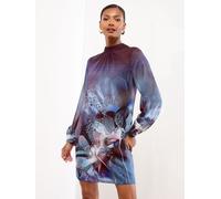 Lipsy Robe bleu / bleu marine / bleu violet / rose, Taille 38