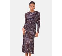 Lipsy Robe bleu ciel / chocolat, Taille 38