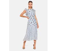 Lipsy Robe bleu clair / mauve, Taille 40