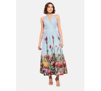 Lipsy Robe bleu clair / mélange de couleurs, Taille 42