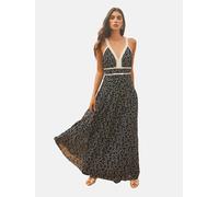 Lipsy Robe bleu marine / blanc cassé, Taille 44