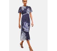 Lipsy Robe bleu marine / blanc, Taille 42