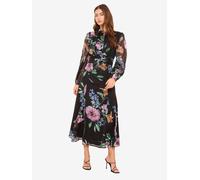 Lipsy Robe bleu roi / vert clair / rose / noir, Taille 36