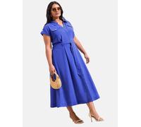 Lipsy Robe-chemise bleu cobalt, Taille 44