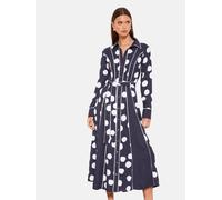 Lipsy Robe-chemise bleu marine / blanc, Taille 36