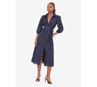 Lipsy Robe-chemise bleu marine, Taille 46