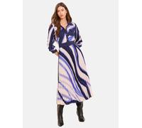 Lipsy Robe-chemise écru / bleu marine / bleu violet, Taille 36