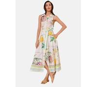Lipsy Robe-chemise jaune / vert / noir / blanc, Taille 42