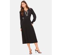 Lipsy Robe-chemise noir / blanc, Taille 38