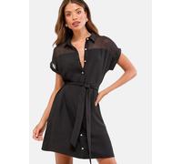 Lipsy Robe-chemise noir, Taille 38
