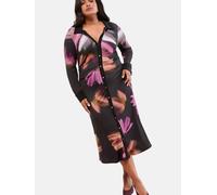 Lipsy Robe-chemise orange / éosine / noir / blanc, Taille 46