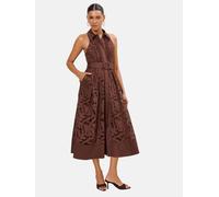 Lipsy Robe-chemise 'Premium' chocolat, Taille 42