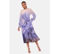 Lipsy Robe crème / bleu clair / bleu foncé / lavande, Taille 38