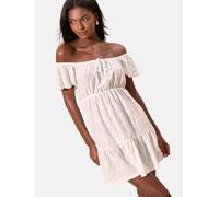 Lipsy Robe d’été blanc cassé, Taille 44