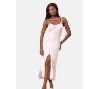 Lipsy Robe d’été blanc naturel, Taille 40