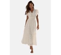 Lipsy Robe d’été blanc, Taille 42