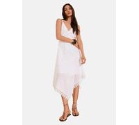 Lipsy Robe d’été blanc, Taille 42