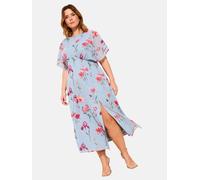 Lipsy Robe d’été bleu ciel / vert / rose / rose, Taille 44