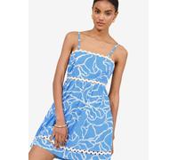 Lipsy Robe d’été bleu clair / blanc, Taille 44