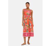 Lipsy Robe d’été bleu clair / kiwi / orange foncé / rose ancienne, Taille 38