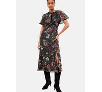 Lipsy Robe émeraude / mélange de couleurs / noir, Taille 44