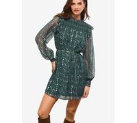 Lipsy Robe gris argenté / pétrole, Taille 36