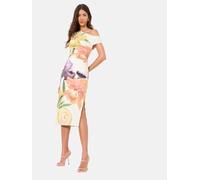 Lipsy Robe jaune / jaune clair / vert clair / lavande, Taille 44