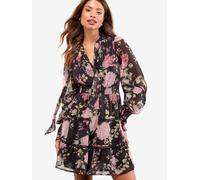 Lipsy Robe kaki / magenta / rose ancienne / noir, Taille 36