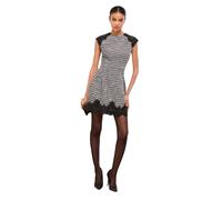 Lipsy Robe noir / argent, Taille 40