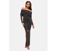 Lipsy Robe noir / argent, Taille 42