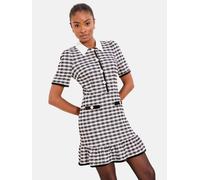 Lipsy Robe noir / noir chiné / blanc / blanc chiné, Taille 46