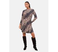 Lipsy Robe olive / lavande / rose ancienne / noir, Taille 44