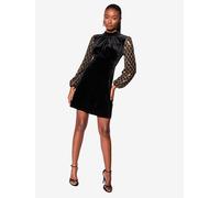 Lipsy Robe or / noir, Taille 38