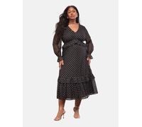 Lipsy Robe or / noir, Taille 44