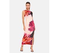 Lipsy Robe Midaxi Lipsy moulante à imprimé fleuri Noir/Rose EU 36 (UK 8)