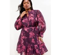 Lipsy Robe prune / mûre, Taille 46