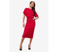 Lipsy Robe rouge cerise, Taille 40