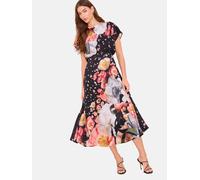 Lipsy Robe safran / gris foncé / melon / noir, Taille 46