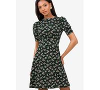 Lipsy Robe vert / noir / blanc, Taille 44