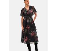 Lipsy Robe vert / rose / noir, Taille 36