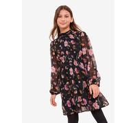 Lipsy Robe violet / orange / rose clair / noir, Taille 128