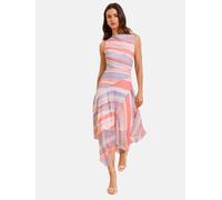 Lipsy Robe violet pastel / framboise / rose pastel, Taille 44