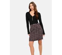 Lipsy Robes en maille bourgogne / noir, Taille XXXL