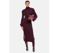Lipsy Robes en maille bourgogne, Taille M