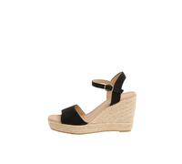 Lipsy Sandales à lanières noir, Taille 40-40,5