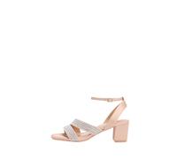 Lipsy Sandales à lanières nude / jaune chiné, Taille 39