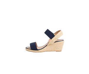 Lipsy Sandales beige / bleu marine, Taille 39