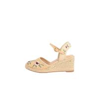 Lipsy Sandales crème / nude / vert / rouge foncé, Taille 40-40,5